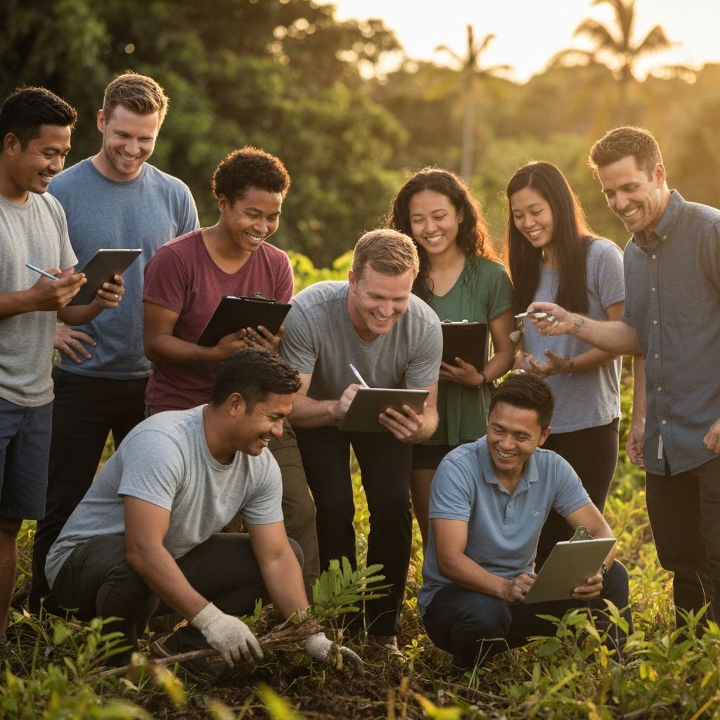 Kīnā'ole team working together